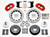 Wilwood Narrow Superlite 6R Front Hub Kit 14.00in Drill Red 67-69 Camaro 64-72 Nova Chevelle - 140-9804-DR