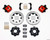 Wilwood Combination Parking Brake Rear Kit 11.75in Drilled Red Mini Cooper - 140-10885-DR