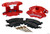 Wilwood D52 Rear Caliper Kit - Red 1.25 / 1.25in Piston 1.28in Rotor - 140-11292-R