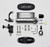Wilwood HV Tandem M/C Kit w L/H Bracket & Prop Valve - 7/8in Bore-W/Pushrod - Early Mustang - 261-13272