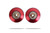 Pedders 05-14 Mustang Adjustable Camber Plate w/ New Upper Spring Perch (Pedders XA Coilovers ONLY) - PED-581048