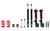 Pedders 04-06 Pontiac GTO Extreme Xa Coilover Kit - PED-160033