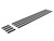 Flatline Van Company Ford Transit Bed Bracket 148 HR L-Track Black - TR0311B