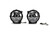 Jeep JL & JT LED Headlights Chrome - DV8 Offroad HLCJL-01