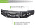 Ram 2500 / 3500 Steel Front Bumper - DV8 Offroad FBDR2-04