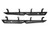 2019-2024 GMC Sierra 1500 & Chevrolet Silverado 1500 Crew Cab OE Plus Side Steps - DV8 Offroad SRCS1-01