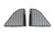 Jeep Wrangler JL 4-Door Rear Window Pocketed Molle Panels - DV8 Offroad MPJL-02