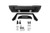 FS-25 Stubby Front Bumper with Plated Bull Bar - DV8 Offroad FBJL-06