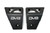 Jeep JL & Jeep JT A-Pillar Dual Pod Light Mounts - DV8 Offroad LBJL-04