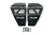 Jeep JL & Jeep JT A-Pillar Dual Pod Light Mounts - DV8 Offroad LBJL-04
