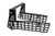 2003-2009 4th Gen Toyota 4Runner Center Console Molle Storage Panel - Rago Fabrication R0309T4RUCCMP-SP