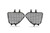Lexus GX 460 Rear Window Molle Panels - DV8 Offroad MPGX-02