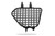 Lexus GX 460 Rear Window Molle Panels - DV8 Offroad MPGX-02