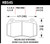 Hawk HP+ Street Front Brake Pads - HAWKHB545N.564
