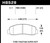 Hawk Front LTS Street Brake Pads - HAWKHB528Y.811