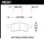 Hawk LTS Street Rear Brake Pads - HAWKHB381Y.661