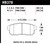 Hawk DTC-30 Race Rear Brake Pads - HAWKHB378W.565