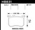 Hawk HPS 5.0 Front Brake Pads - HAWKHB831B.667