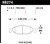 Hawk HP+ Street Brake Pads - HAWKHB274N.610