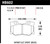 Hawk DTC-60 Race Rear Brake Pads - HAWKHB602G.545