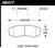 Hawk HPS Street Brake Pads - HAWKHB477F.610