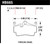 Hawk Performance Ceramic Street Rear Brake Pads - HAWKHB665Z.577