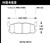 Hawk Blue 9012 Race Rear Brake Pads D1002 - HAWKHB468E.492