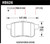 Hawk Performance Ceramic Street Brake Pads - HAWKHB626Z.577
