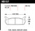 Hawk DTC-60 Rear Race Brake Pads - HAWKHB157G.484