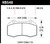 Hawk DTC-70 Front Brake Pads - HAWKHB548U.510