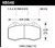 Hawk DTC-70 Front Brake Pads - HAWKHB548U.510