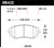 Hawk DTC-60 Race Front Brake Pads - HAWKHB432G.661