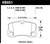 Hawk Rear DTC-70 Race Brake Pads - HAWKHB651U.624