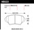 Hawk Front HPS Street Brake Pads - HAWKHB522F.565