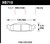 Hawk Performance Ceramic Brake Pad - HAWKHB710Z.706