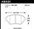 Hawk HPS 5.0 Front Brake Pads - HAWKHB431B.606