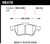 Hawk DTC-70 Race Rear Brake Pads - HAWKHB478U.605