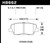 Hawk HP+ Autocross 15mm Rear Brake Pads - HAWKHB662N.587