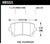 Hawk HPS Street Rear Brake Pads - HAWKHB553F.652