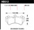 Hawk DTC-30 Race Front Brake Pads - HAWKHB512W.605