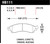 Hawk High Perf. Street 5.0 Front Brake Pads - HAWKHB111B.610