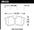 Hawk HPS Street Brake Pads - HAWKHB430F.547