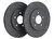 Hawk Talon Drilled and Slotted Front Brake Rotor Set - HAWKHTC4866