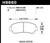 Hawk HPS 5.0 Front Brake Pads - HAWKHB660B.661