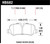 Hawk LTS Street Rear Brake Pads - HAWKHB682Y.657