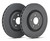 Hawk Talon Slotted-Only Vented 12.79 in Diameter Front Brake Rotor Set - HAWKHTS4782