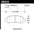 Hawk HPS 5.0 Rear Brake Pads - HAWKHB434B.543