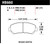 Hawk Performance Ceramic Brake Pads - HAWKHB660Z.661