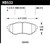 Hawk HPS Street Front Brake Pads - HAWKHB533F.668