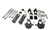 2004-2006 Chevy Silverado 1500 2WD (Crew Cab) 4/5" Lowering Kit w/ Street Performance Shocks - Belltech 674SP